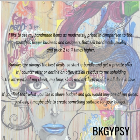 🔴SOLD Vibrant Purple Crochet Hoop Dangle Earring - Picture 6 of 7